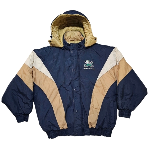 Vintage 90's Chalk Line Notre Dame Fighting Irish Jacket - Picture 1 of 10